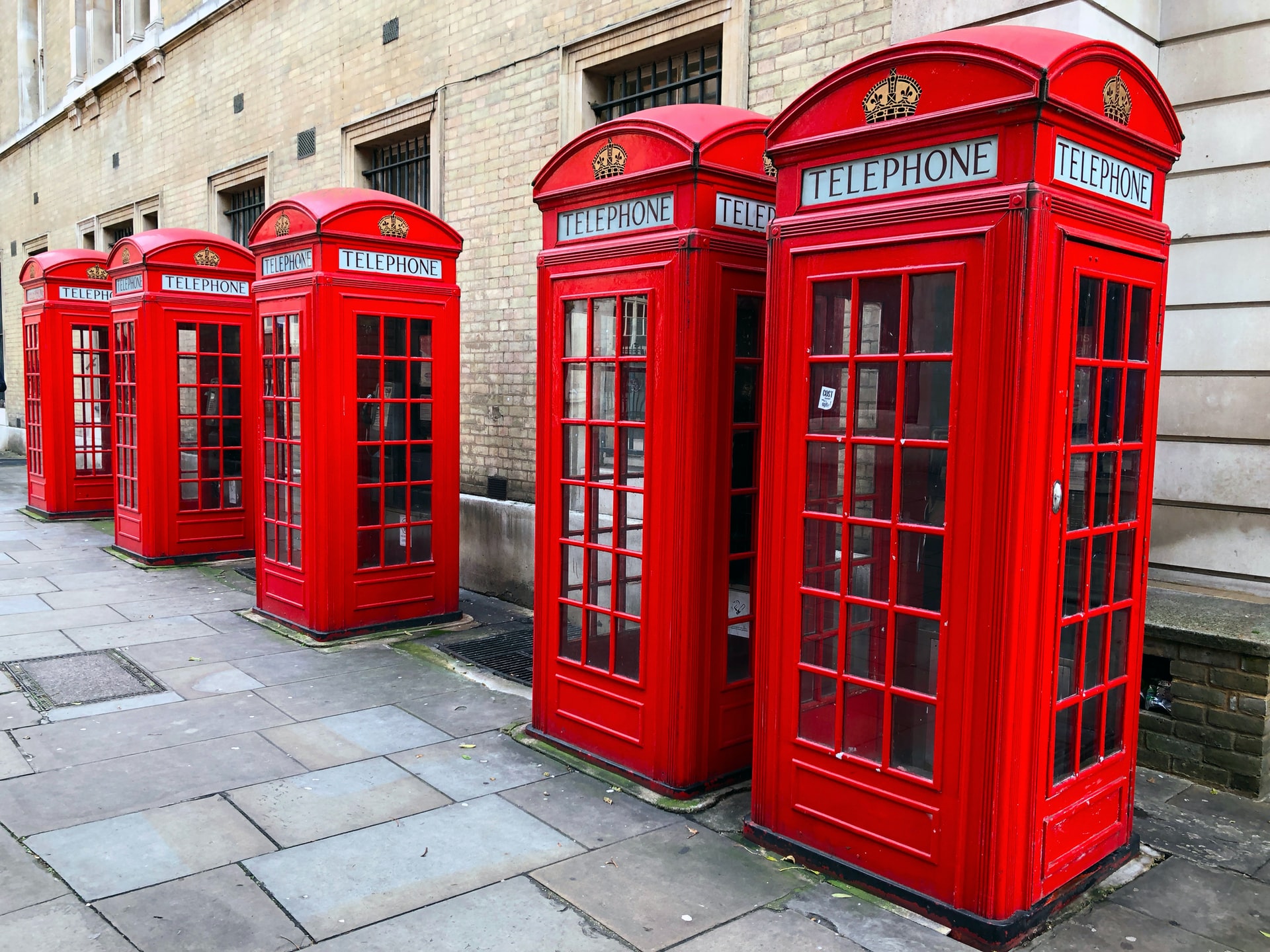 Cabinas telefónicas en el Reino Unido